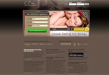 Casual-Dating-Anbieter C-Date – Screenshot von der Startseite