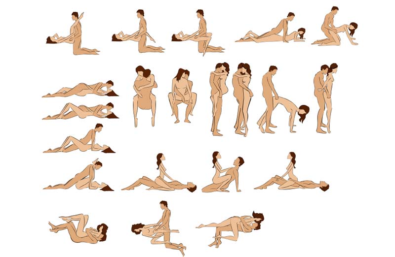 21 unterschiedliche Sexstellungen zum Ausprobieren