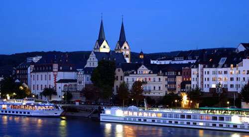 Koblenz am Rhein und Mosel