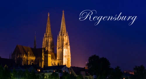 Danube BAnk bei nach in Regensburg